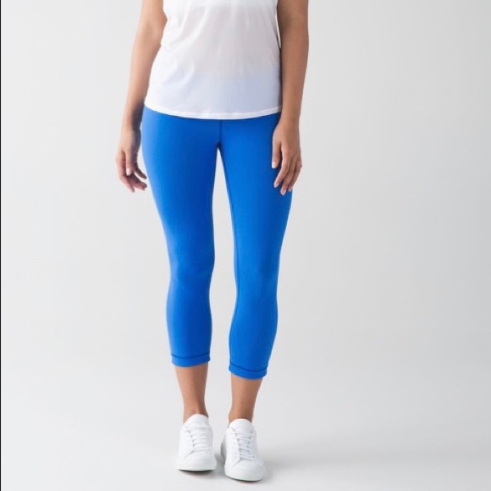 Lululemon Reversible Wunder Under Crop Leggings